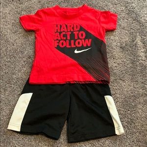 2T shorts & Shirt outfit